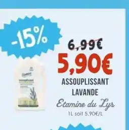 Naturalia ETAMINE DU LYS Assouplissant lavande offre