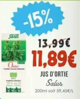 Naturalia SALUS Jus d'ortie offre