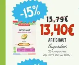 Naturalia SUPERDIET Artichaut offre
