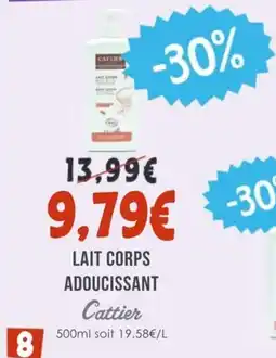 Naturalia CATTIER Lait corps adoucissant offre
