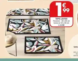 La Foir'Fouille Tapis lavinia offre