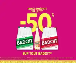 Intermarché Express BADOIT Sur tout offre