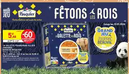 Intermarché Express PASQUIER La galette des rois amandes brioche offre