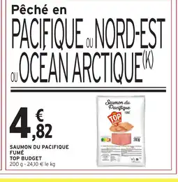 Intermarché Express TOP BUDGET Saumon du pacifique fumé offre