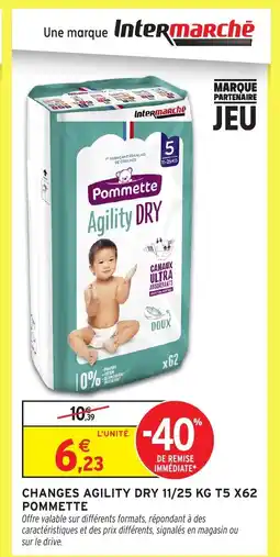 Intermarché Express POMMETTE Changes agility dry offre