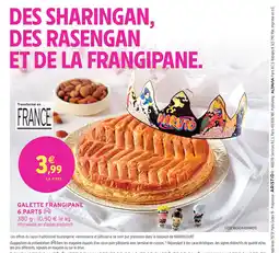 Intermarché Express Galette frangipane 6 parts offre