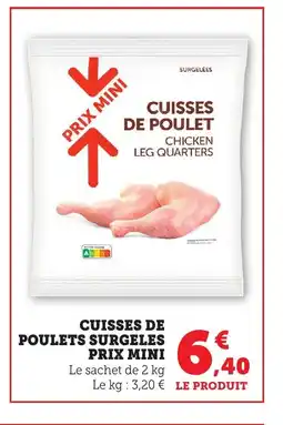Bi1 Cuisses de poulets surgeles prix mini offre