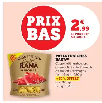 Bi1 RANA Pates fraiches offre