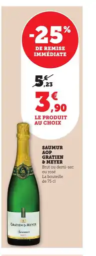 Bi1 GRATIEN & MEYER Saumur aop offre