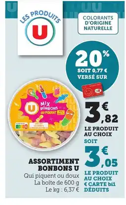 Bi1 Assortiment bonbons u offre