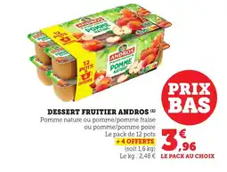 Bi1 ANDROS Dessert fruitier offre