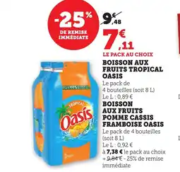 Bi1 OASIS Boisson aux fruits tropical offre