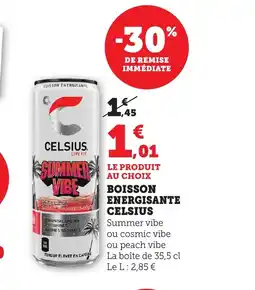 Bi1 CELSIUS Boisson energisante offre