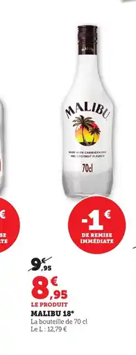 Bi1 MALIBU 18° offre