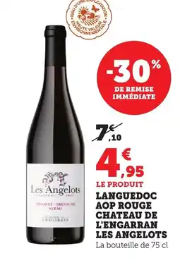 Bi1 LES ANGELOTS Languedoc aop rouge chateau de l'engarran offre