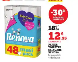 Bi1 RENOVA Papier toilette skincare offre