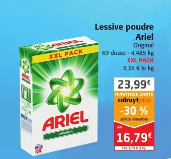 Colruyt Lessive Poudre Ariel offre