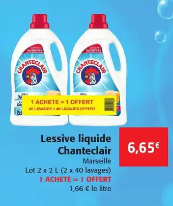 Colruyt Lessive Liquide Chanteclair offre