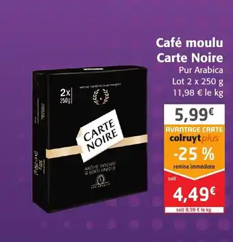 Colruyt Café Mouli Carte Noire offre