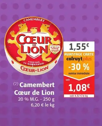 Camembert Coeur De Lion