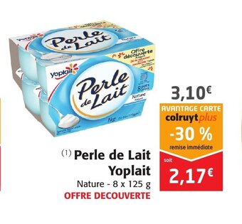 Colruyt Perle De Lait Yoplait offre