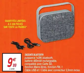 Enceinte Bluetooth