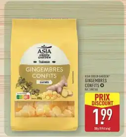 ALDI ASIA GREEN GARDEN GINGEMBRES CONFITS offre