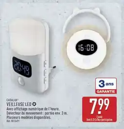 ALDI CASALUX VEILLEUSE LED offre