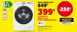 Hyper U Lg lave-linge frontal 11 kg offre