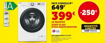 Lg lave-linge frontal 11 kg