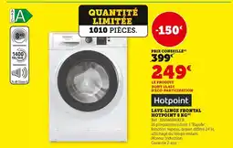 Hyper U Hotpoint lave-linge frontal 8 kg offre