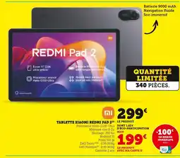 Hyper U Xiaomi tablette redmi pad 2 offre