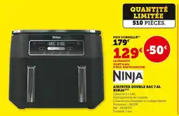 Super U Ninja airfryer double bac 7.6l offre