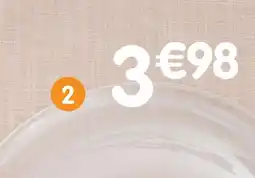 b&m Assiette plate offre