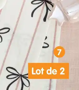 b&m Lot de 2 torchons offre