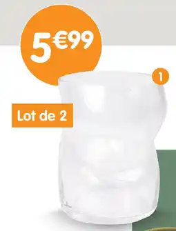 b&m Lot de 2 verres offre