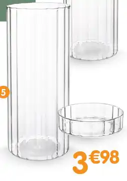 b&m Bocal en verre strié offre