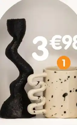 b&m Mug avec anse serpentin offre