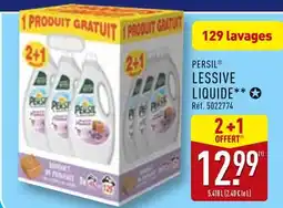ALDI Persil lessive liquide offre