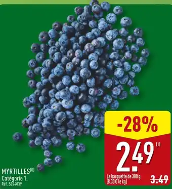 ALDI Myrtilles offre