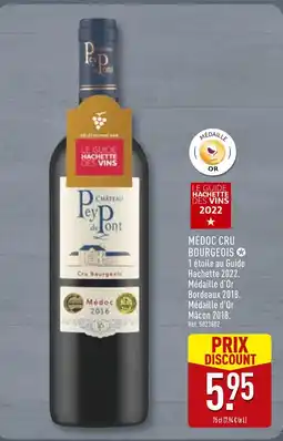 ALDI Château pey de pont médoc cru bourgeois offre