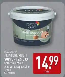 ALDI Deco craft peinture multi support 2,5 l ✪ offre