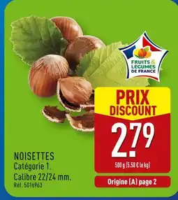 ALDI Noisettes offre