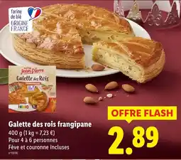 Lidl Maître jean pierre galette des rois frangipane offre