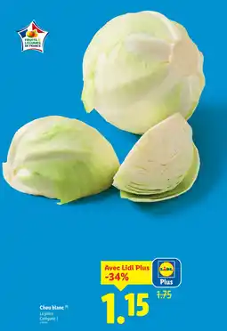 Lidl Chou blanc offre