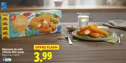 Lidl Ocean sea fish fingers from alaska pollock fillet offre