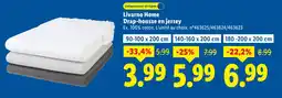 Lidl Livarno home drap-housse en jersey offre