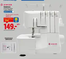 Lidl Singer surjeteuse offre