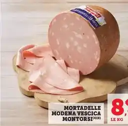 Bi1 Montorsi - mortadelle modena offre