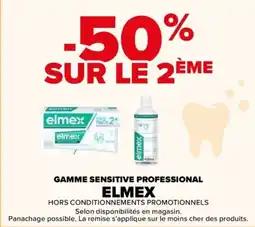 Carrefour Gamme sensitive professional elmex offre